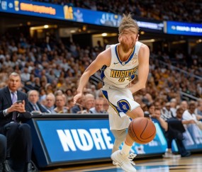 [NBA]约基奇再失误 杰威反击双手灌篮